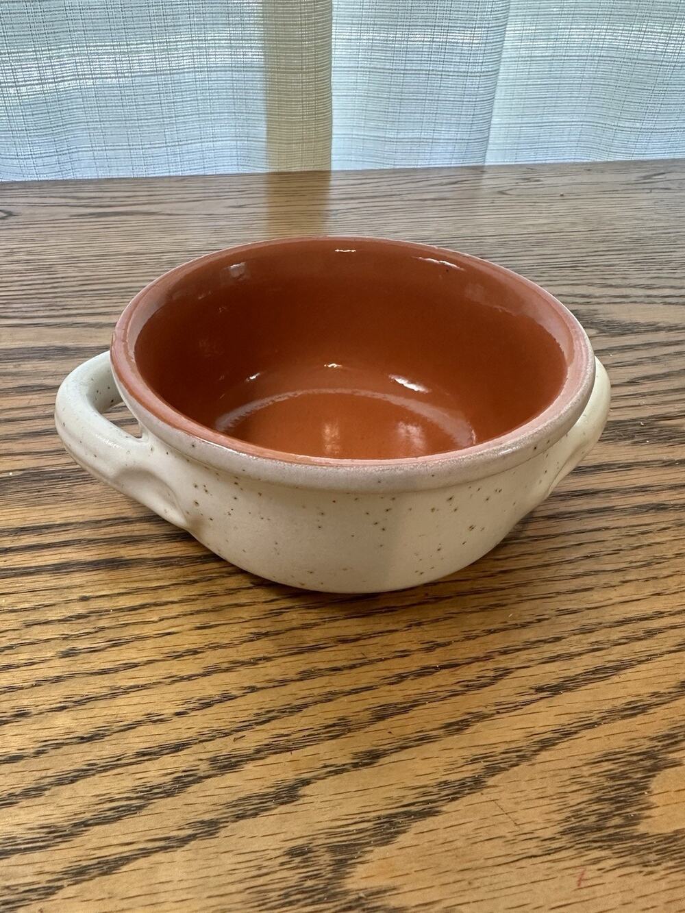 DE SILVA Terracotta Soup Bowl Double Handle Made In Italy